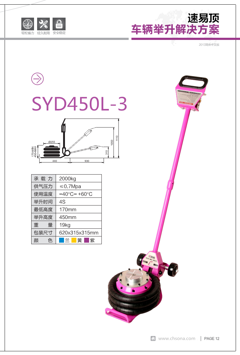 氣囊千斤頂 氣囊千斤頂